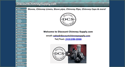 Desktop Screenshot of discountchimneysupply.com